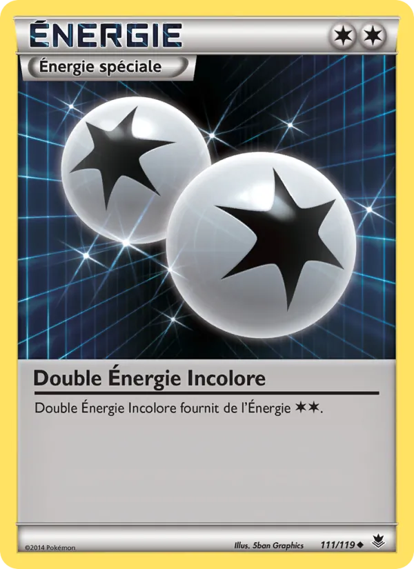 Double Énergie Incolore, Vigueur Spectrale 111