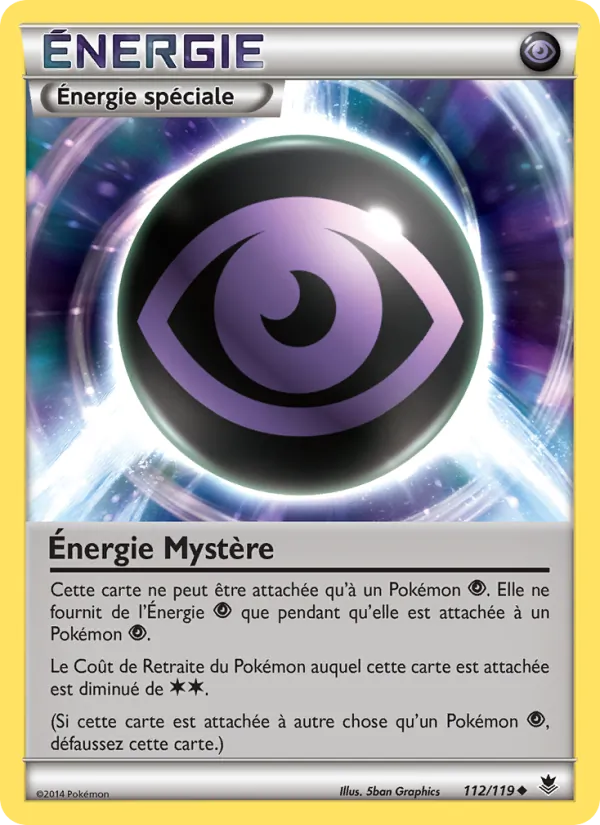 Énergie Mystère, Vigueur Spectrale 112