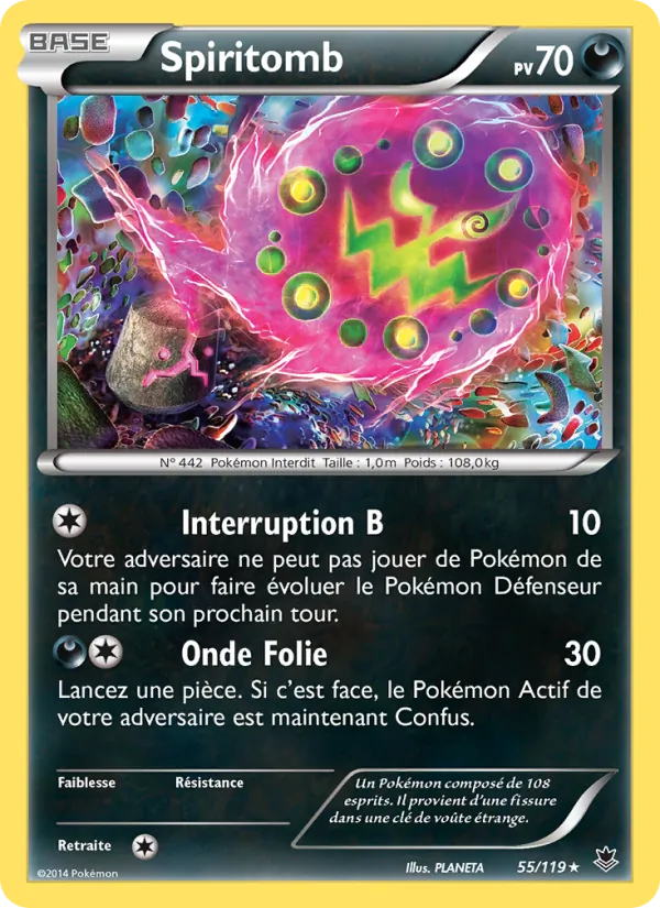 Spiritomb, Vigueur Spectrale 55