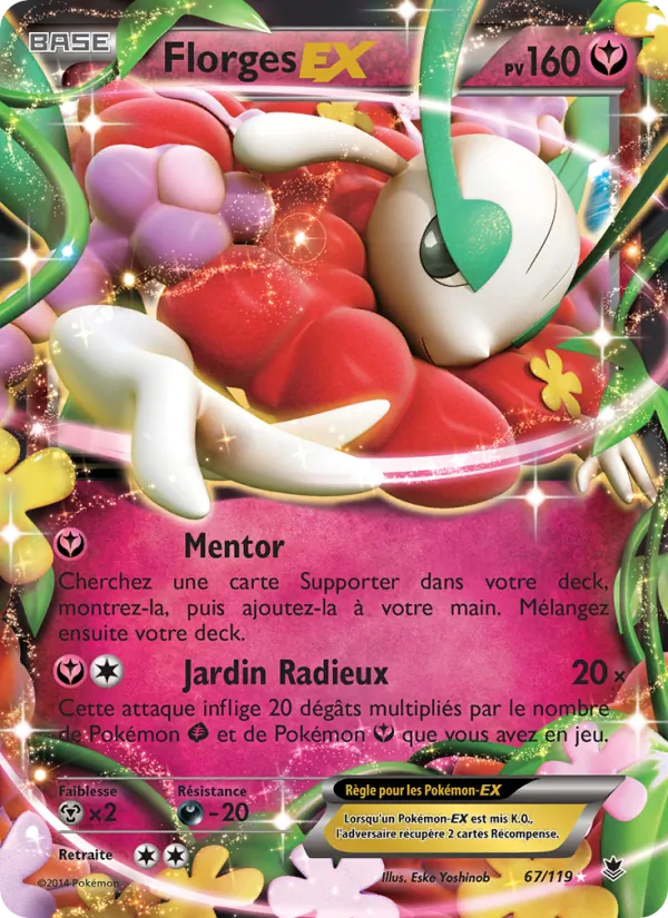 Florges EX, Vigueur Spectrale 67
