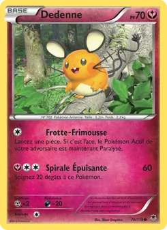 Dedenne, Vigueur Spectrale 70