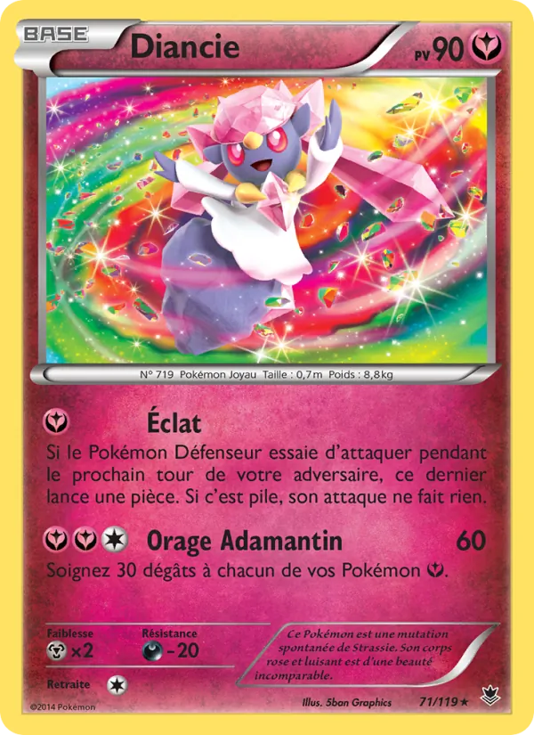 Diancie, Vigueur Spectrale 71