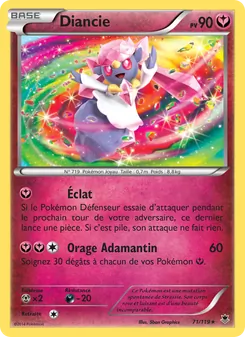Diancie, Vigueur Spectrale 71