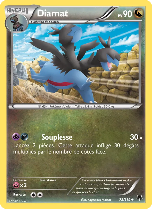 Diamat, Vigueur Spectrale 73