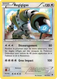 Regigigas, Vigueur Spectrale 86