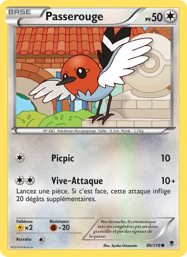 Passerouge, Vigueur Spectrale 89
