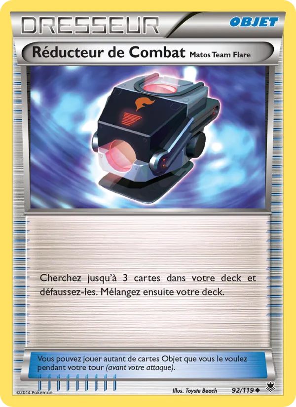 Réducteur de Combat Matos Team Flare, Vigueur Spectrale 92