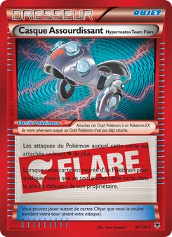 Casque Assourdissant Hypermatos Team Flare, Vigueur Spectrale 97