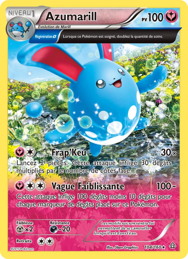 Azumarill, Primo-Choc 104