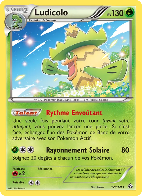 Ludicolo, Primo-Choc 12