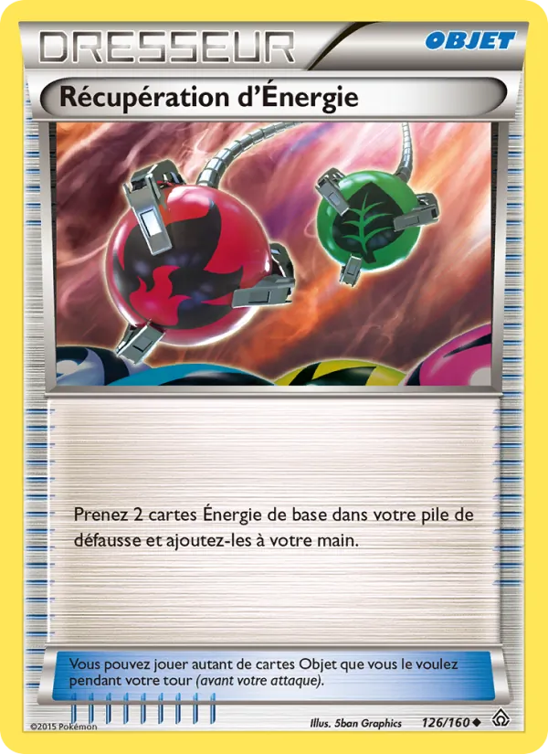 Récupération d'Énergie, Primo-Choc 126