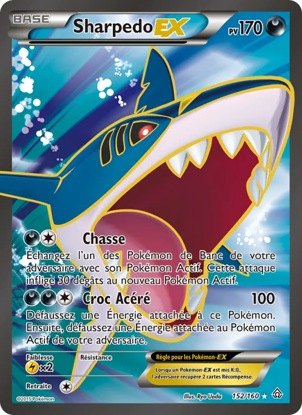 Sharpedo EX, Primo-Choc 152