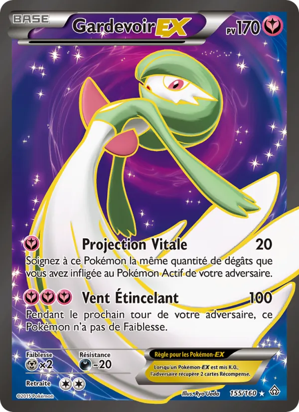Gardevoir EX, Primo-Choc 155