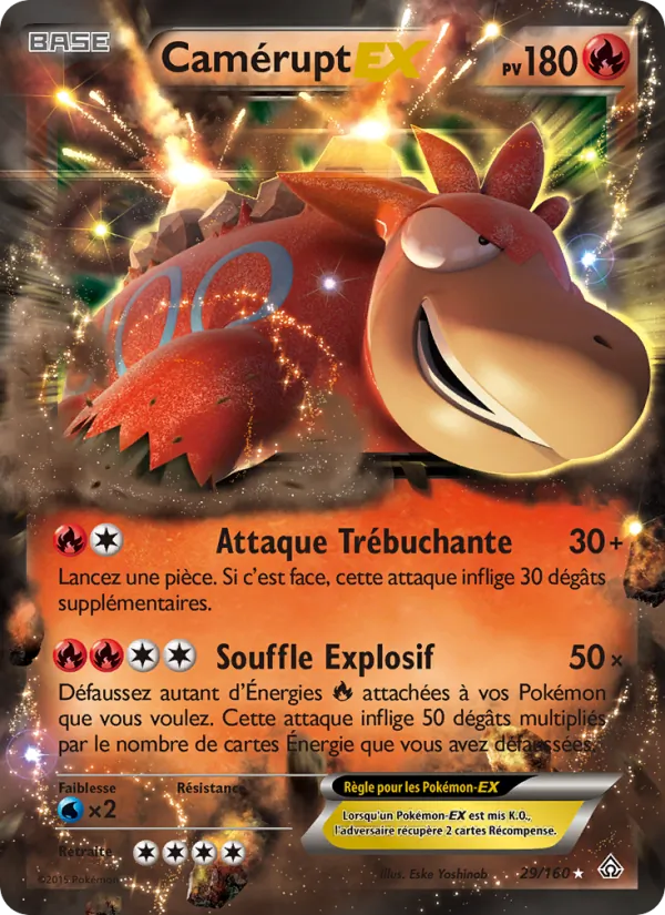Camérupt EX, Primo-Choc 29