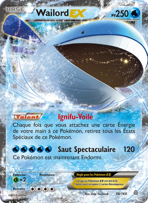 Wailord EX, Primo-Choc 38