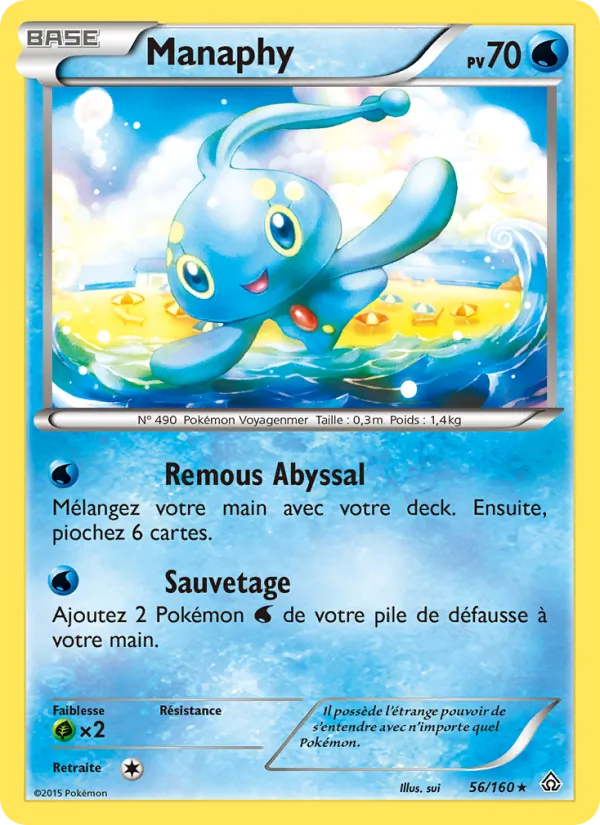 Manaphy, Primo-Choc 56