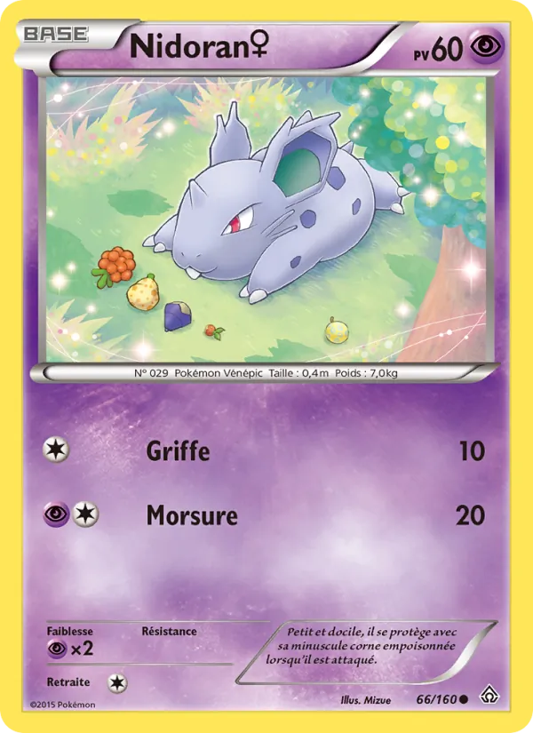 Nidoran♀, Primo-Choc 66