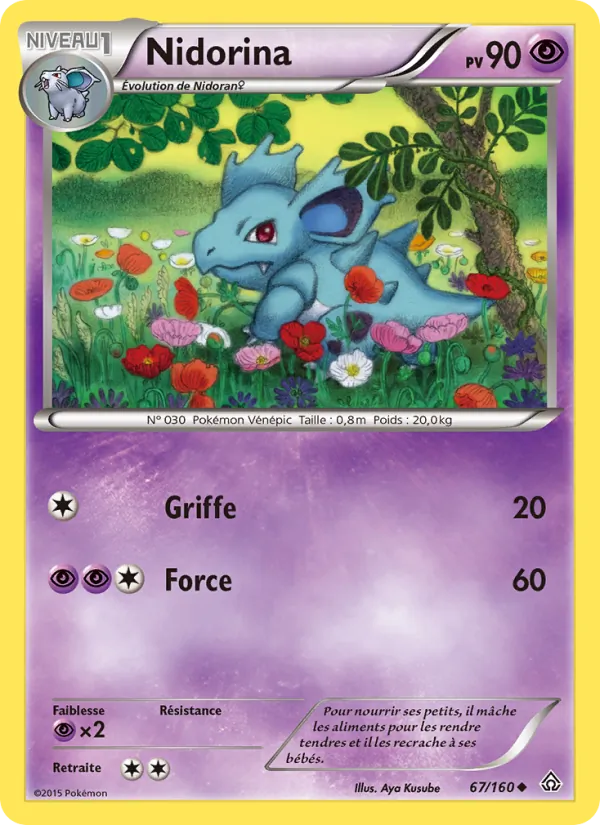 Nidorina, Primo-Choc 67