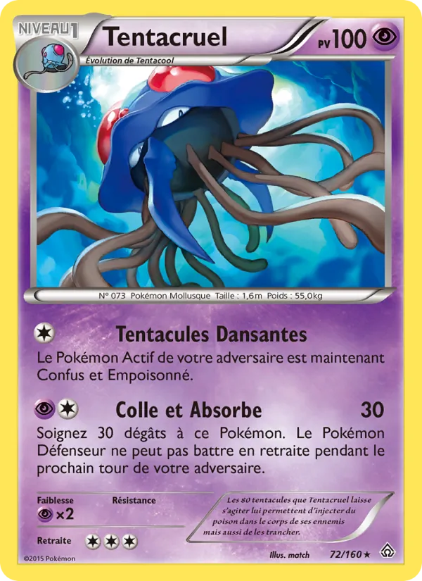 Tentacruel, Primo-Choc 72