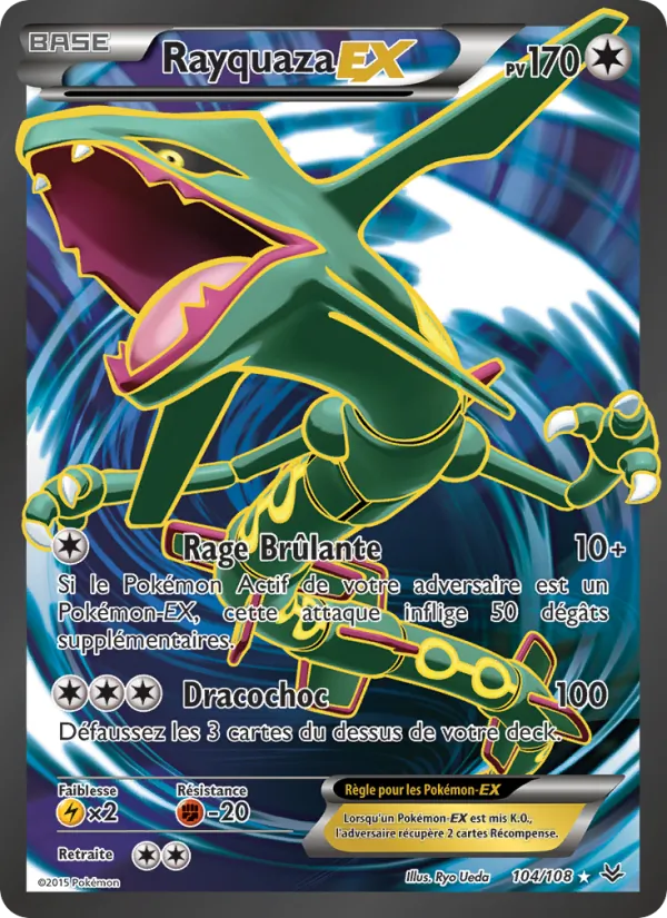 Rayquaza EX, Ciel Rugissant 104