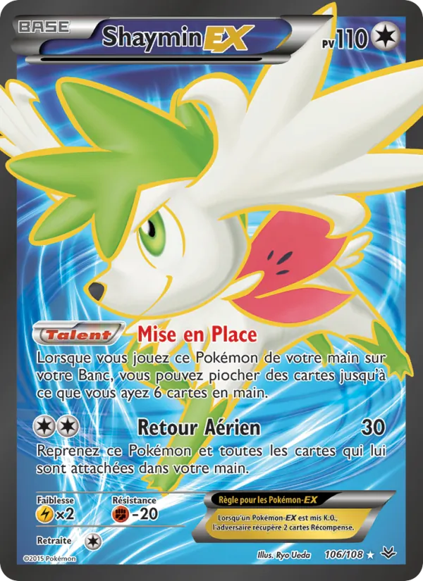 Shaymin EX, Ciel Rugissant 106