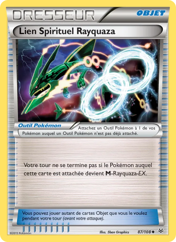 Lien Spirituel Rayquaza, Ciel Rugissant 87