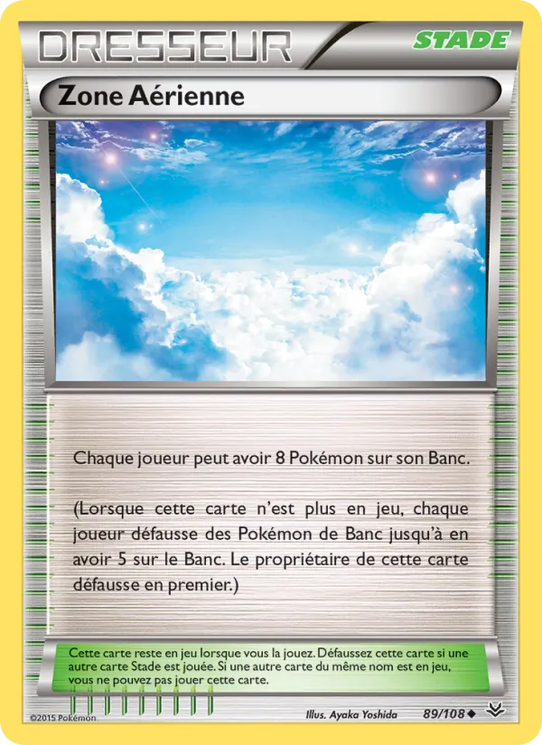 Zone Aérienne, Ciel Rugissant 89
