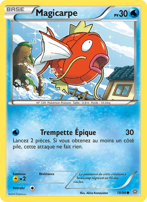 Magicarpe, Origines Antiques 19