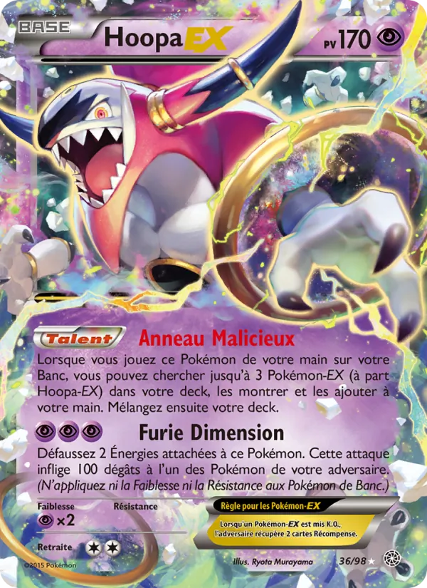 Hoopa EX, Origines Antiques 36