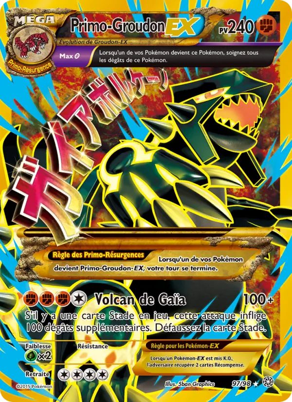 Primo-Groudon EX, Origines Antiques 97
