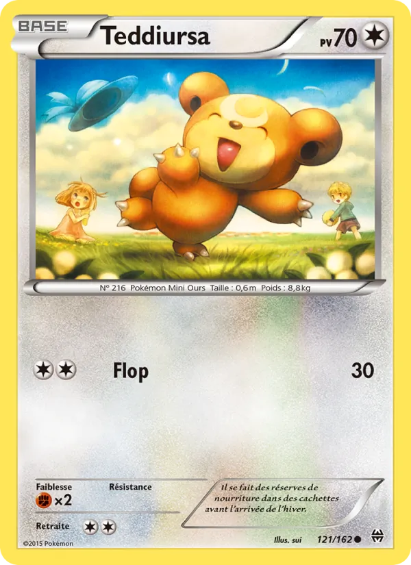Teddiursa, Impulsion Turbo 121