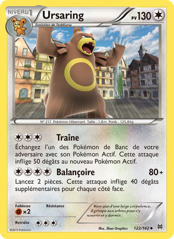 Ursaring, Impulsion Turbo 122