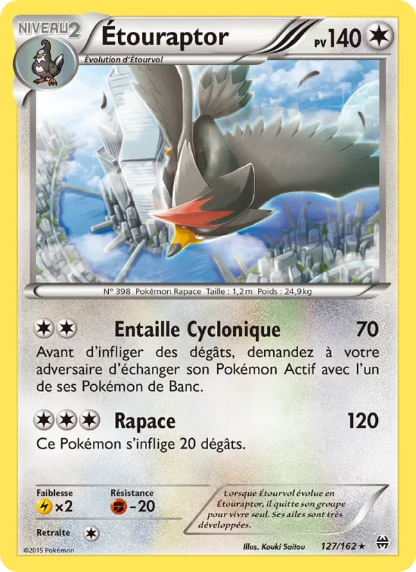 Étouraptor, Impulsion Turbo 127