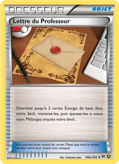 Lettre du Professeur, Impulsion Turbo 146a
