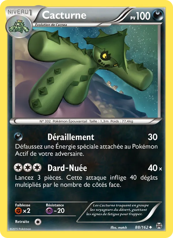 Cacturne, Impulsion Turbo 88