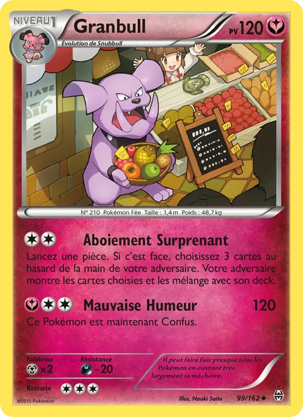 Granbull, Impulsion Turbo 99