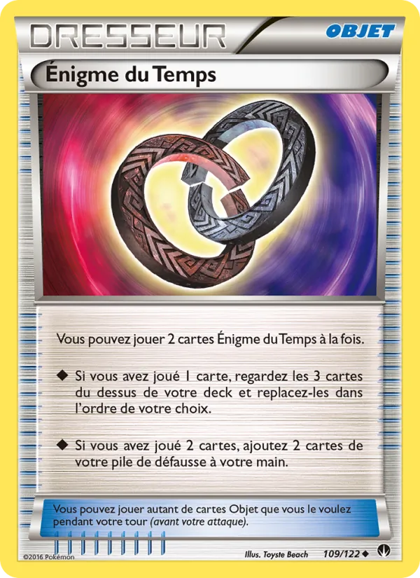 Énigme du Temps, Rupture Turbo 109