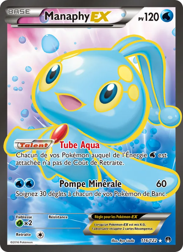 Manaphy EX, Rupture Turbo 116