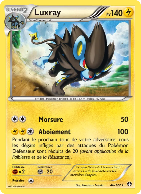 Luxray, Rupture Turbo 46