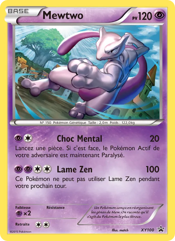 Mewtwo, Promo XY XY100