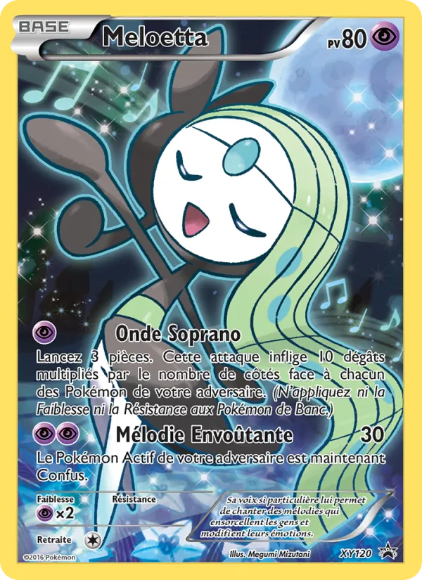 Meloetta, Promo XY XY120