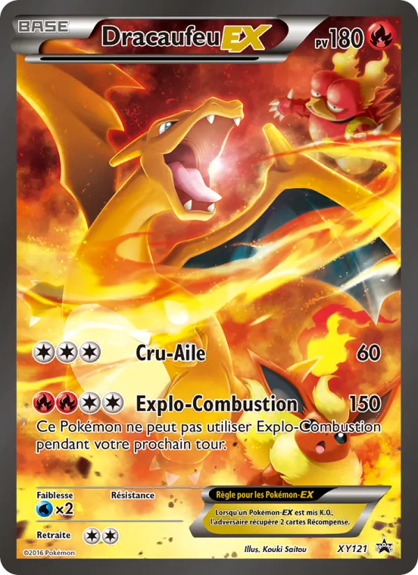 Dracaufeu EX, Promo XY XY121