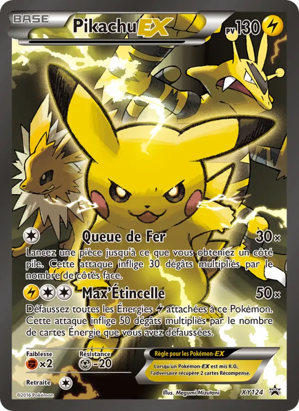 Pikachu EX, Promo XY XY124