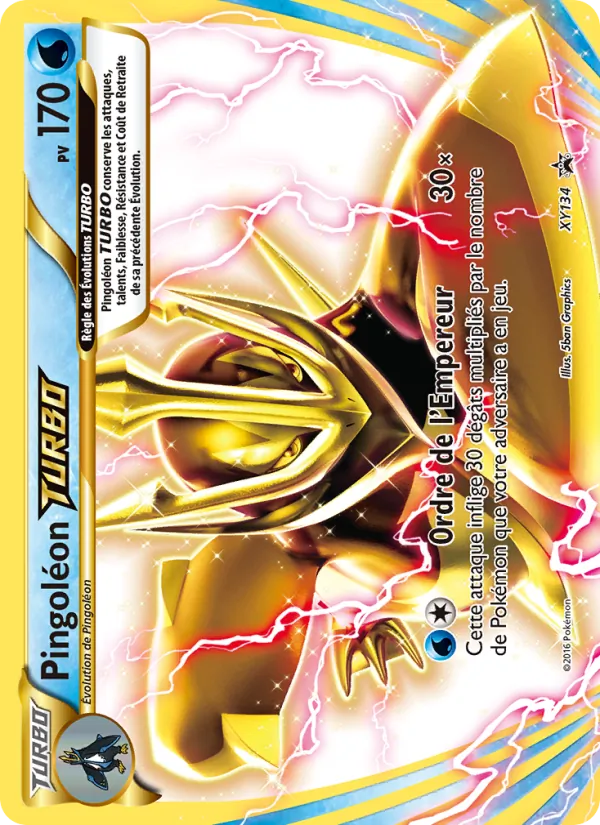 Pingoléon TURBO, Promo XY XY134