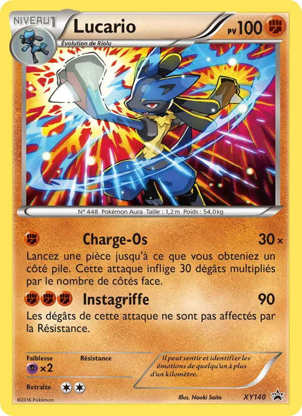 Lucario, Promo XY XY140