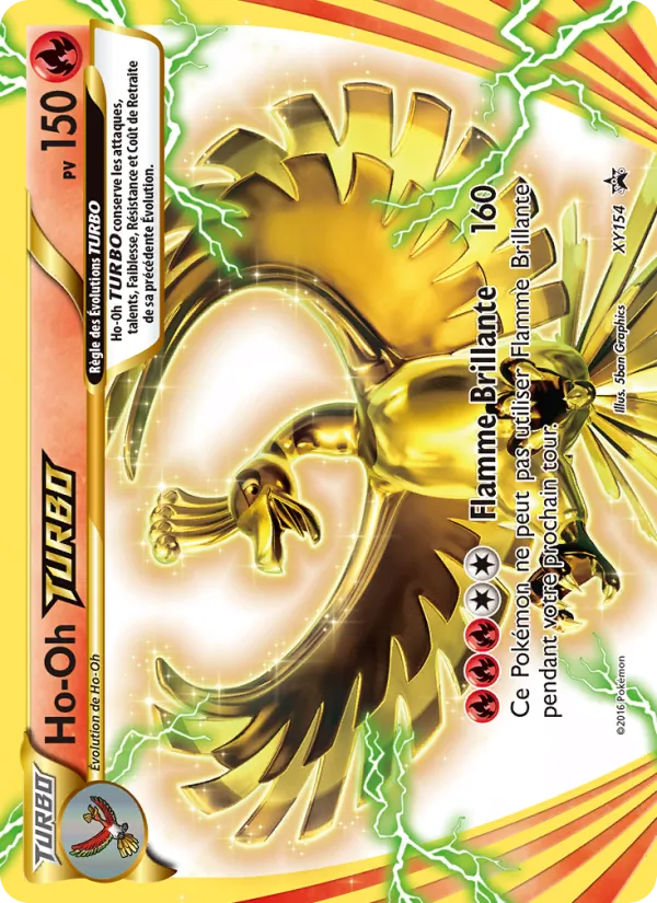 Ho-Oh TURBO, Promo XY XY154