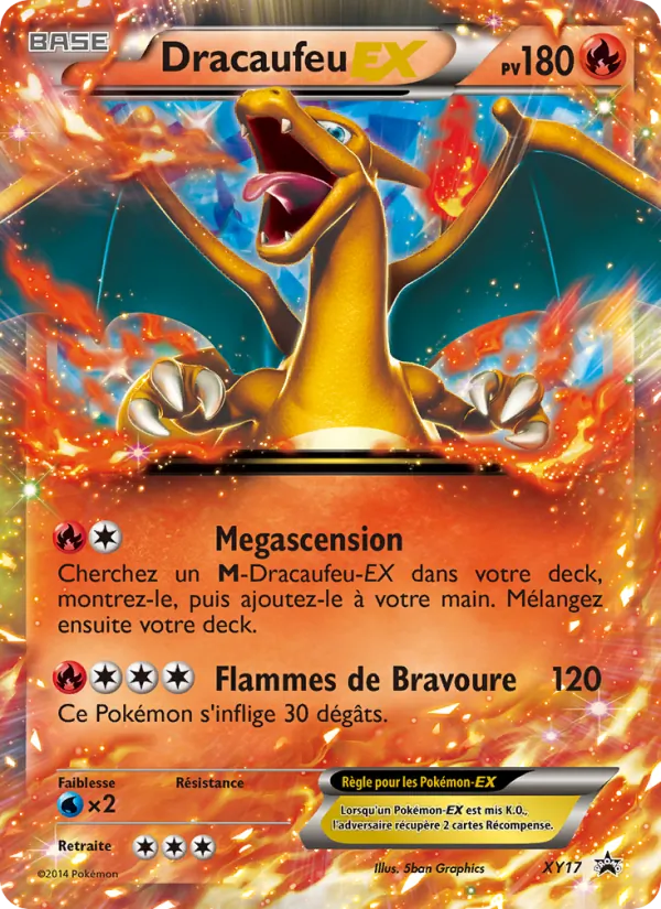 Dracaufeu EX, Promo XY XY17