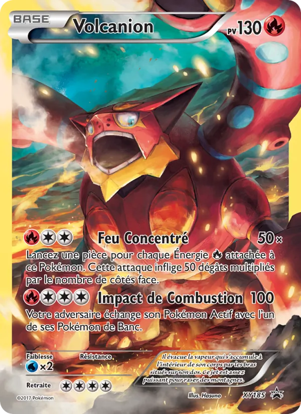 Volcanion, Promo XY XY185