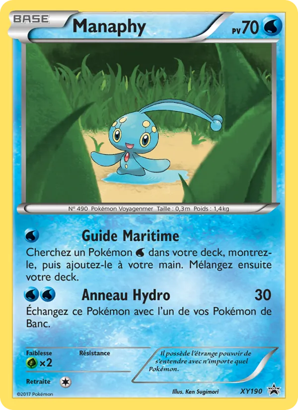 Manaphy, Promo XY XY190
