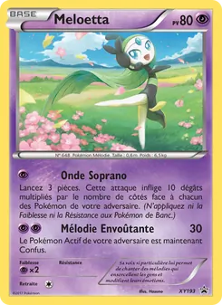 Meloetta, Promo XY XY193
